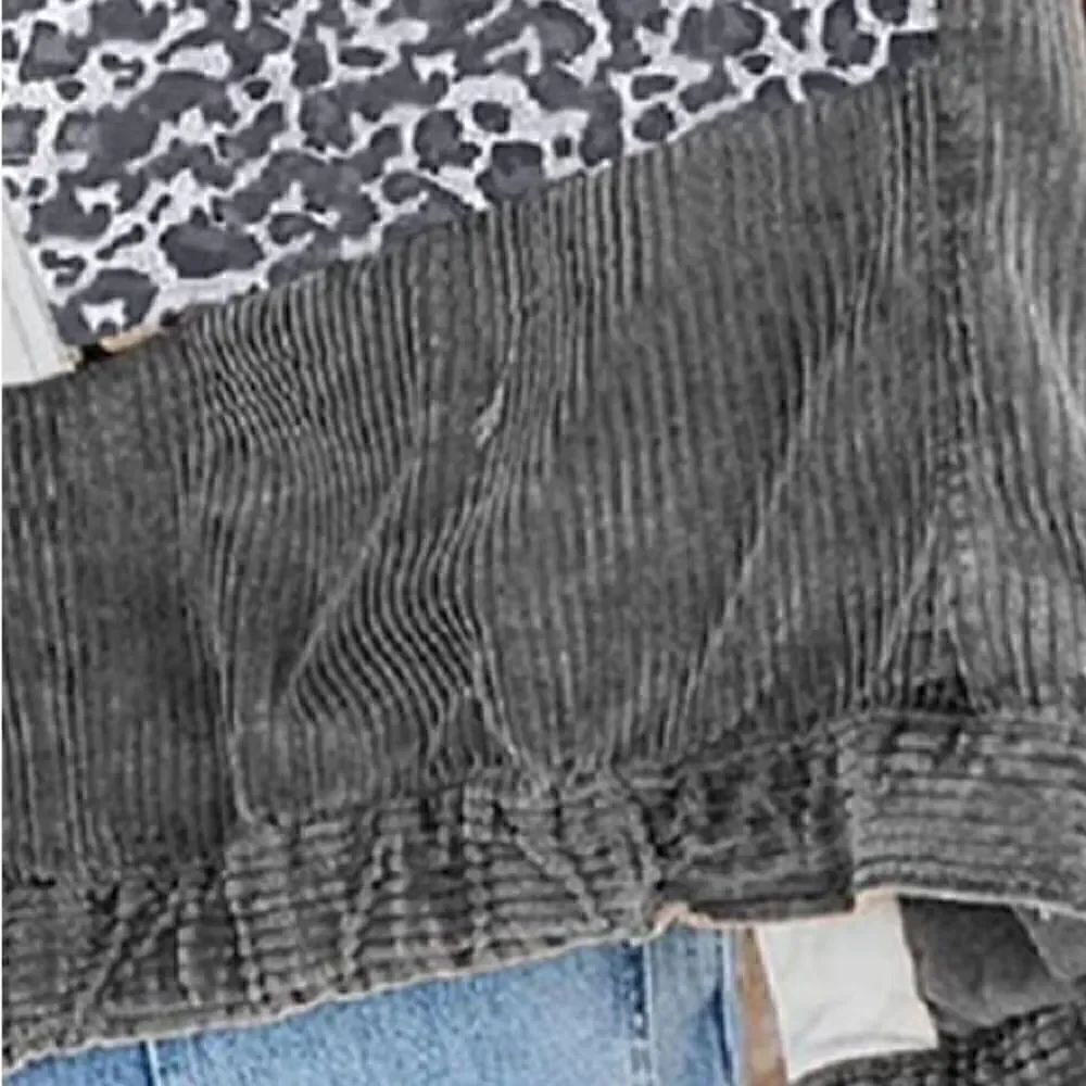 Leopard Patchwork Jacket - Picture 3 of 4